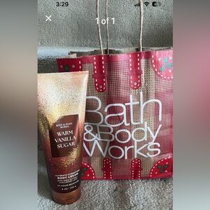 BRAND NEW Bath & Body Works Warm Vanilla Sugar Hydrating Body Cream